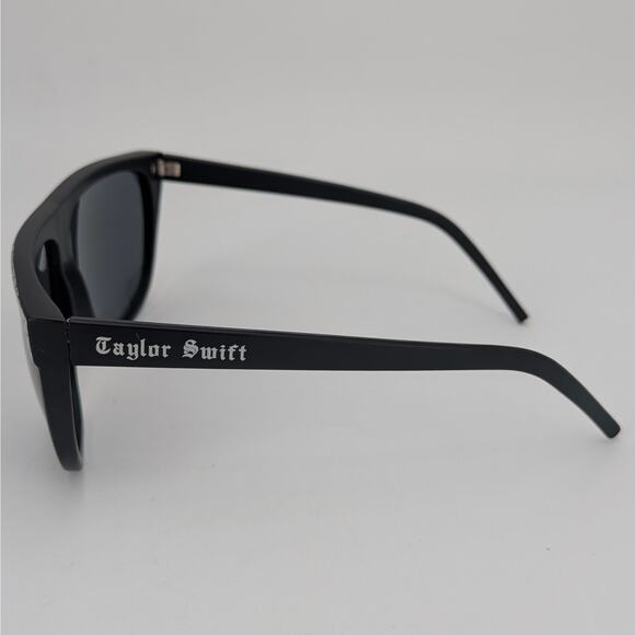 Taylor Swift Reputation Sunglasses Black Silver Snakeskin Stadium Tour Shades main image 9